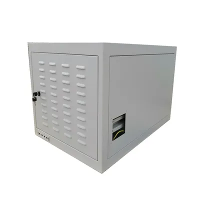 Installation solution for two-way charging in integrated energy storage cabinet