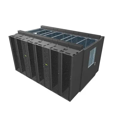 Comparison of 19-inch server rack and lead-acid battery